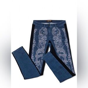 VINTAGE ROBERTO CAVALLI EMBROIDERED JEANS